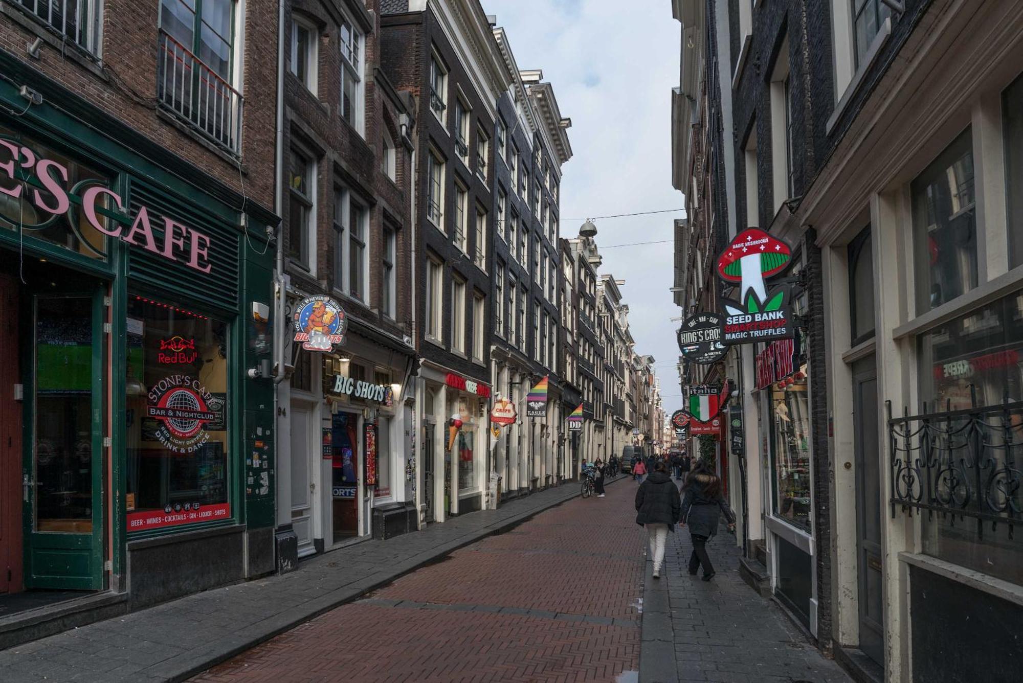 Redlight District Private Smokers Friendly Studio Amsterdam Buitenkant foto